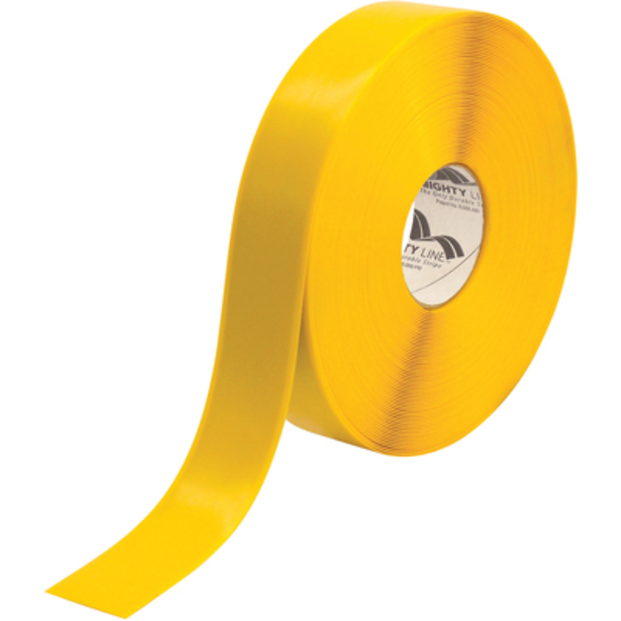 Mighty Line, 2in. x 100ft. Yellow Mighty Line Deluxe Safety T 1/CS, Model# T92100Y
